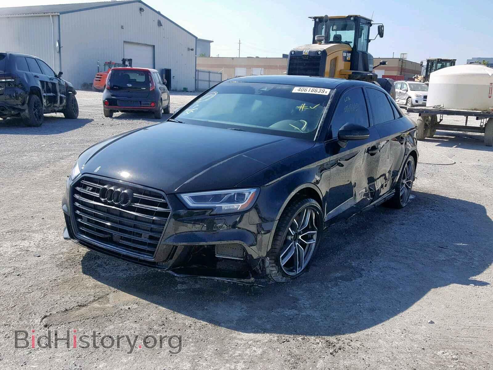 2018 AUDI S3 - VIN: WAUF1GFF2J1043162 - Фото 2