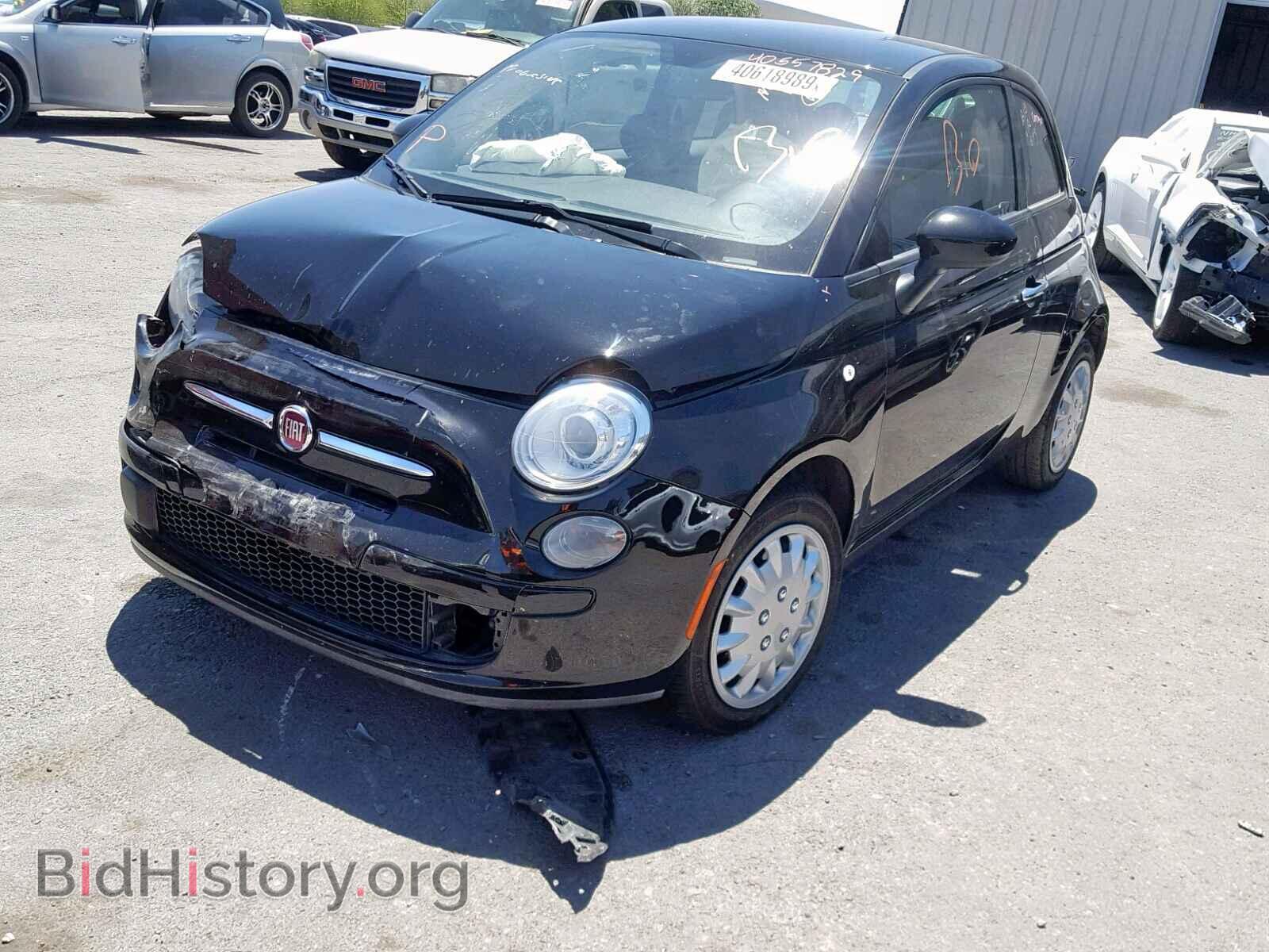 2015 FIAT 500 - VIN: 3C3CFFAR9FT753585 - Фото 2