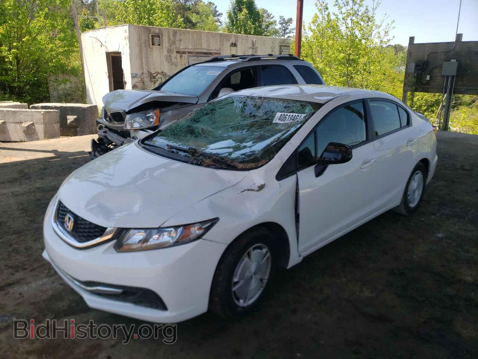 2013 HONDA CIVIC - VIN: 2HGFB2F66DH561057 - Фото 2