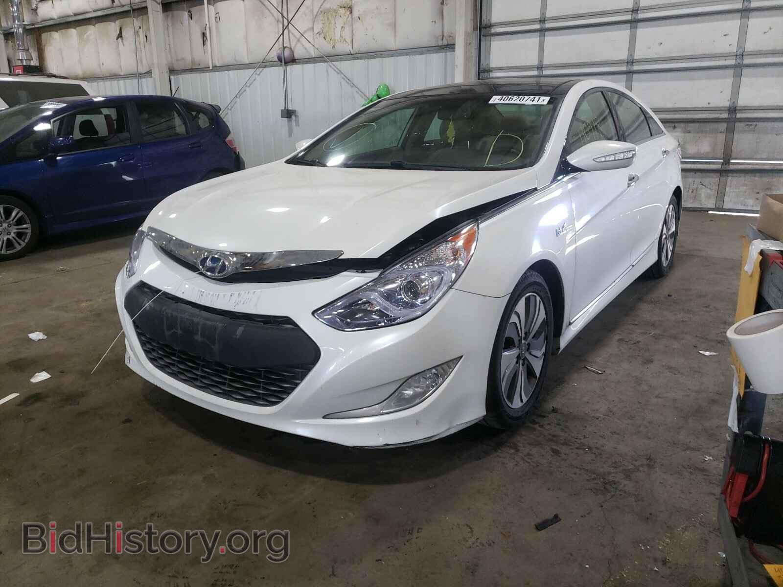 2013 HYUNDAI SONATA - VIN: KMHEC4A4XDA068744 - Фото 2
