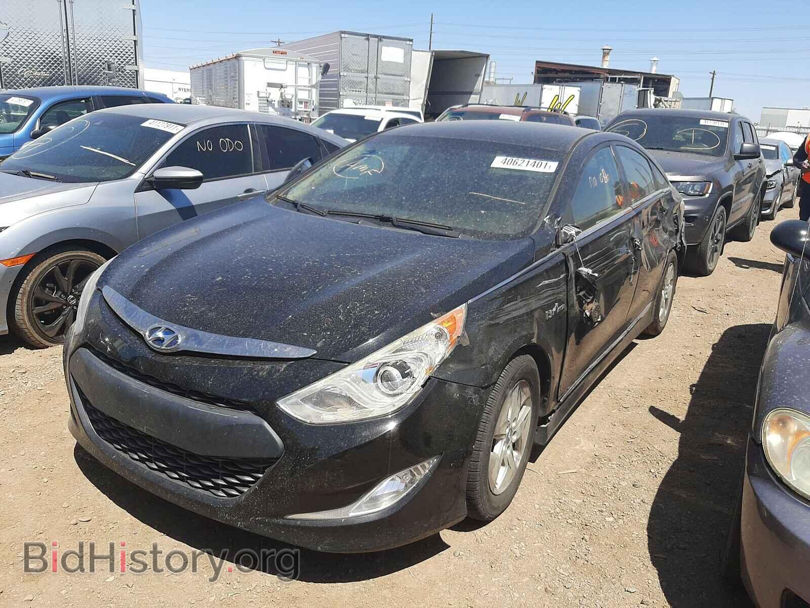 2012 HYUNDAI SONATA - VIN: KMHEC4A49CA028122 - Фото 2