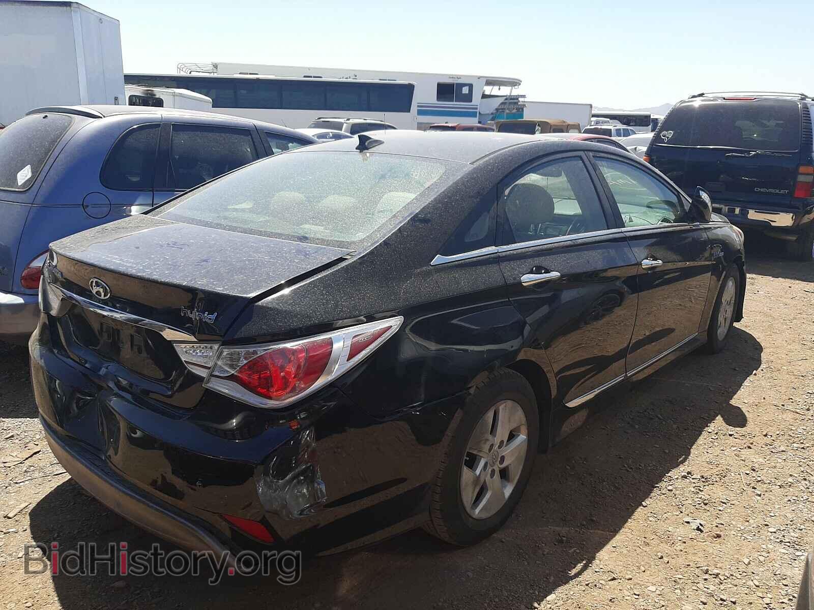 2012 HYUNDAI SONATA - VIN: KMHEC4A49CA028122 - Фото 4