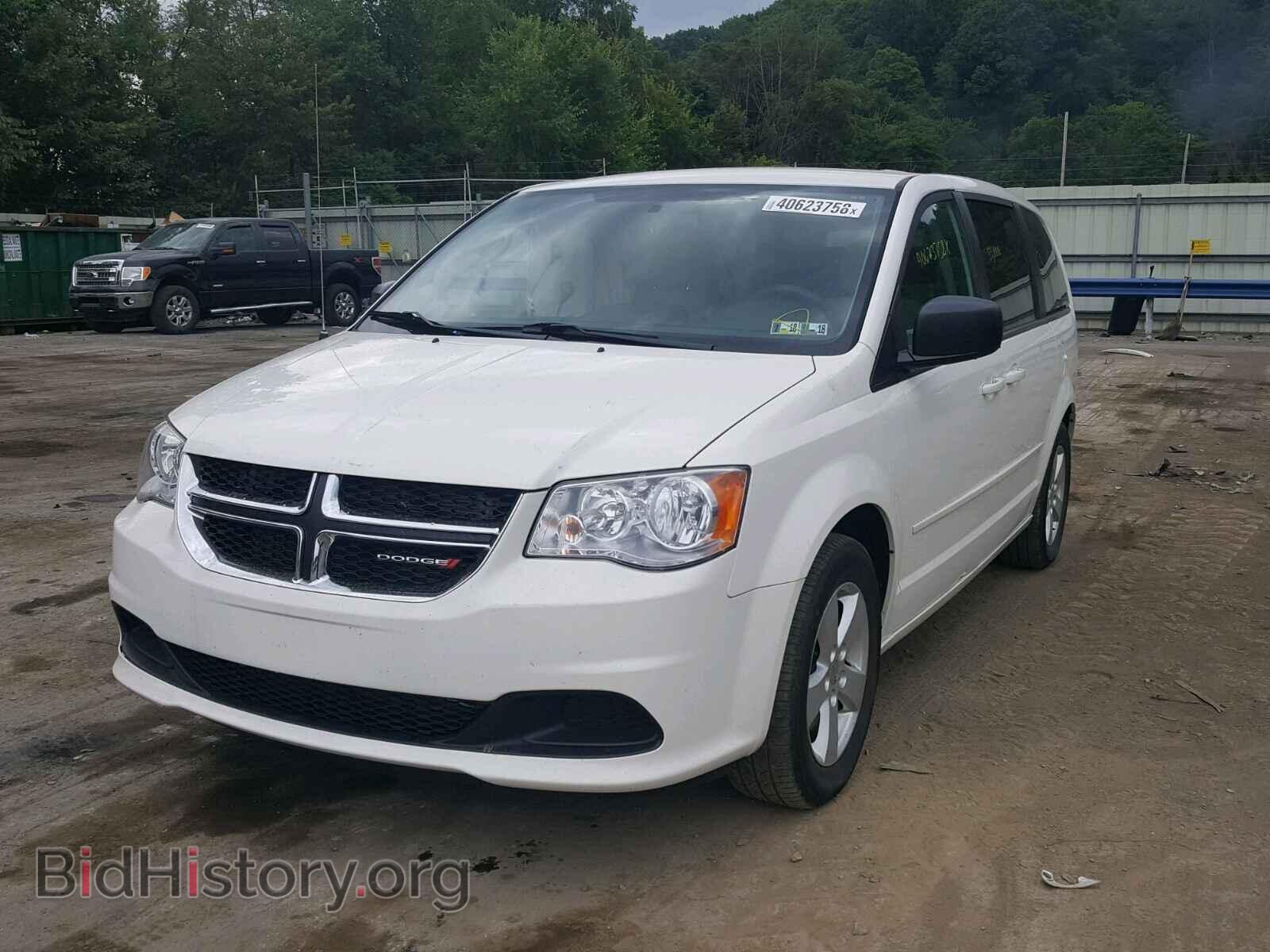 2013 DODGE CARAVAN - VIN: 2C4RDGBG7DR563220 - Фото 2