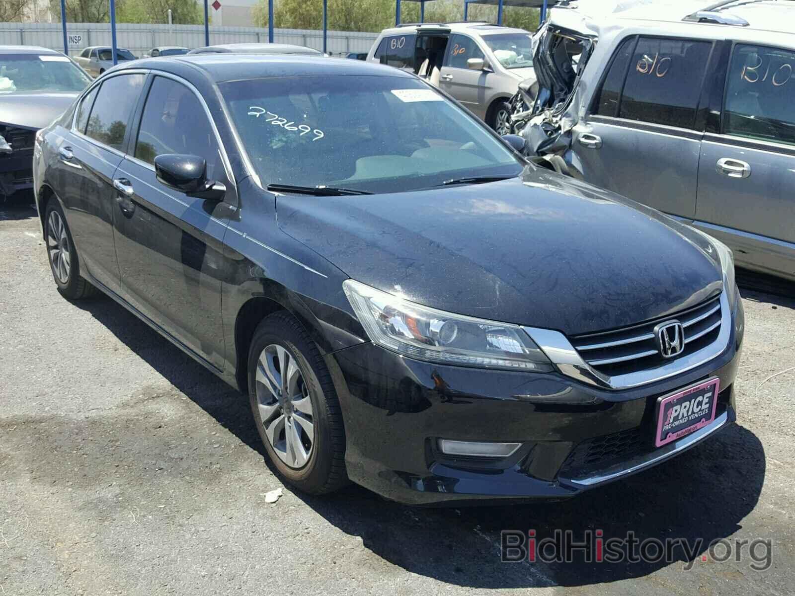 Photo 1HGCR2F37FA112735 - HONDA ACCORD LX 2015