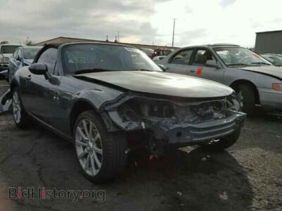 2007 Mazda MIATA MX-5 Miata, серый — VIN JM1NC25F270127770, Copart