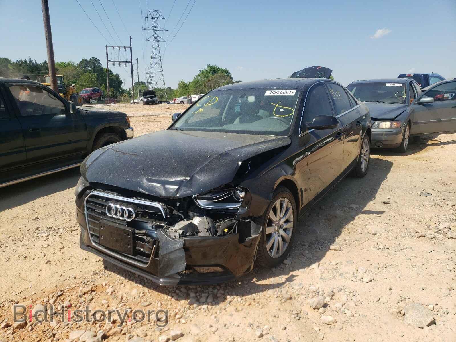 2013 AUDI A4 - VIN: WAUBFAFL0DN040454 - Фото 2