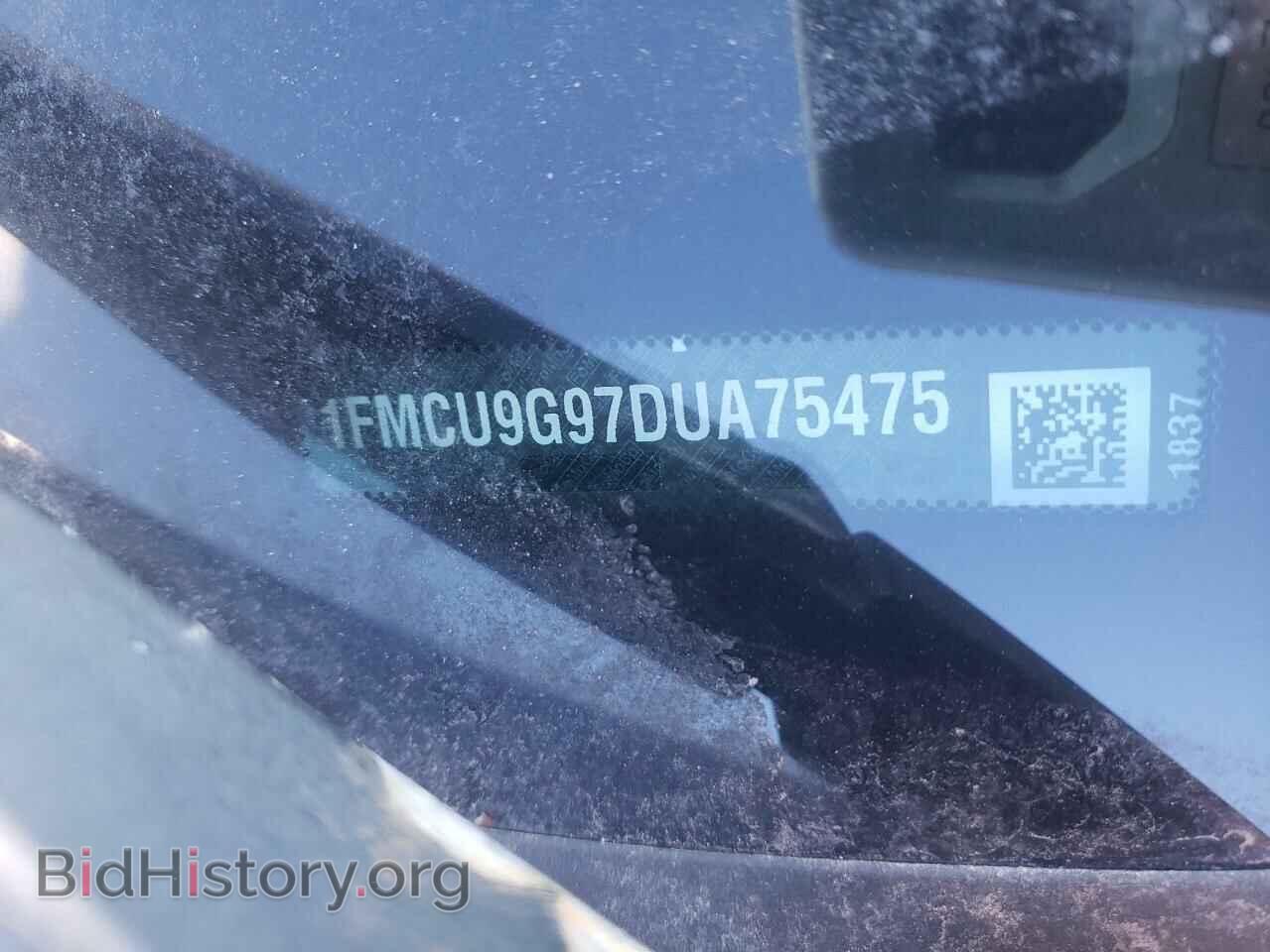 2013 FORD ESCAPE - VIN: 1FMCU9G97DUA75475 - Фото 13