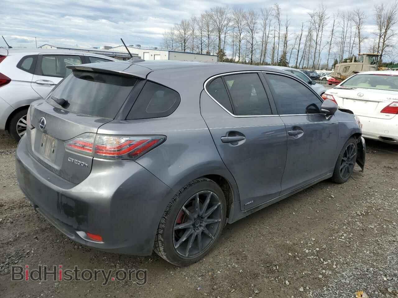 2012 LEXUS CT 200 - VIN: JTHKD5BH9C2075669 - Photo 3