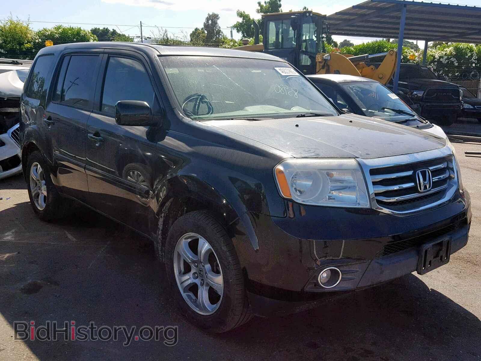Photo 5FNYF3H52CB013566 - HONDA PILOT EXL 2012