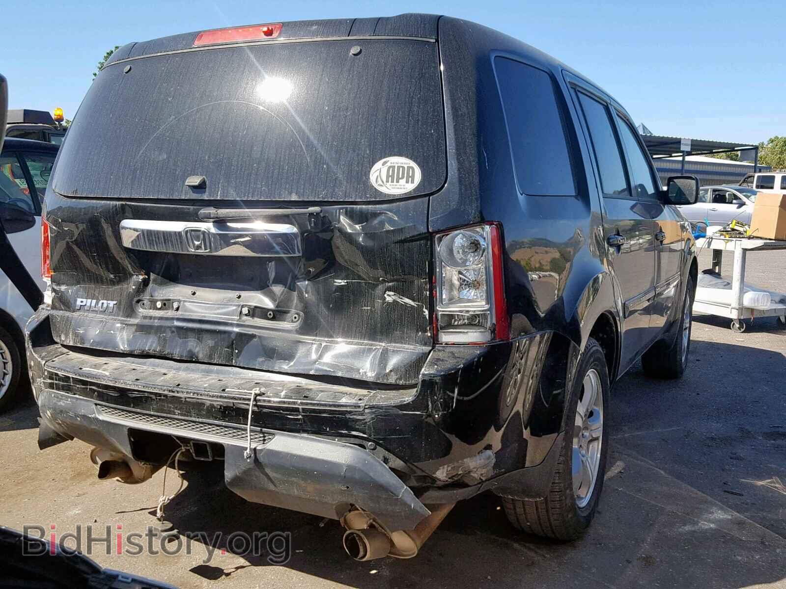 2012 HONDA PILOT EXL - VIN: 5FNYF3H52CB013566 - Фото 4