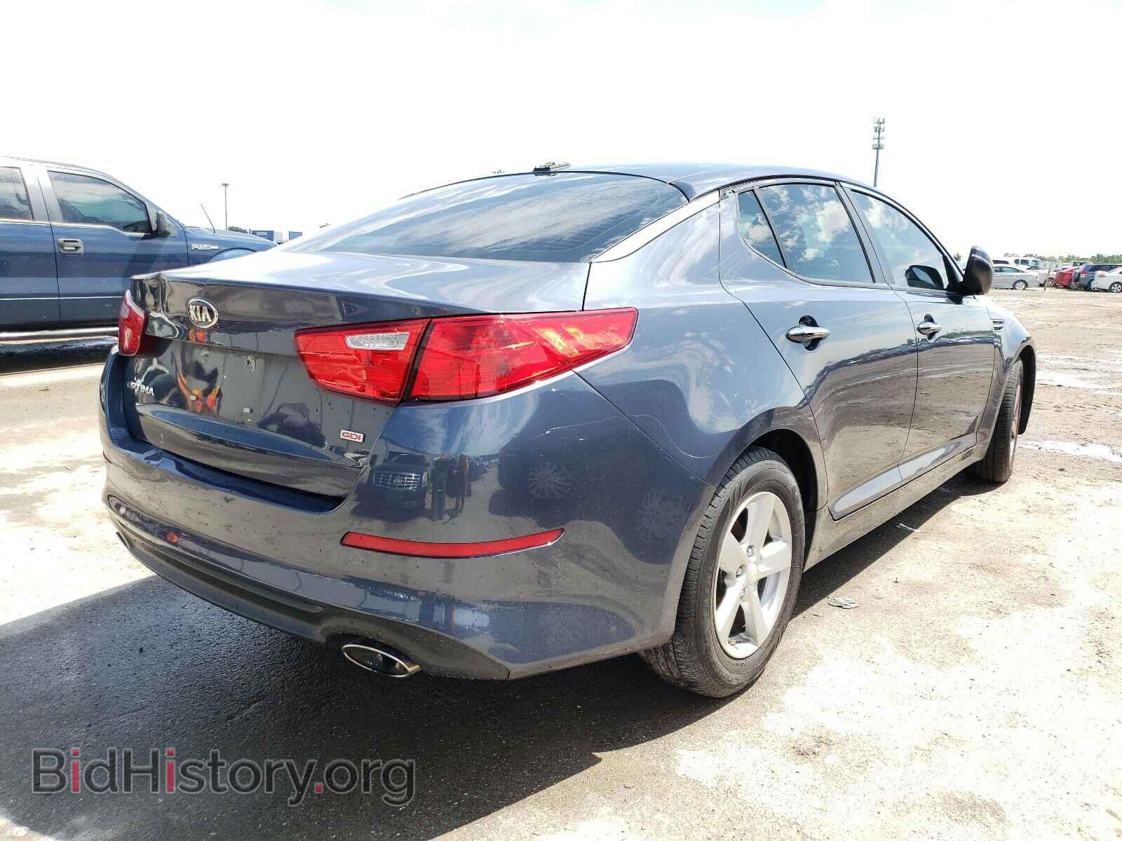 2015 KIA OPTIMA - VIN: 5XXGM4A77FG448586 - Фото 4