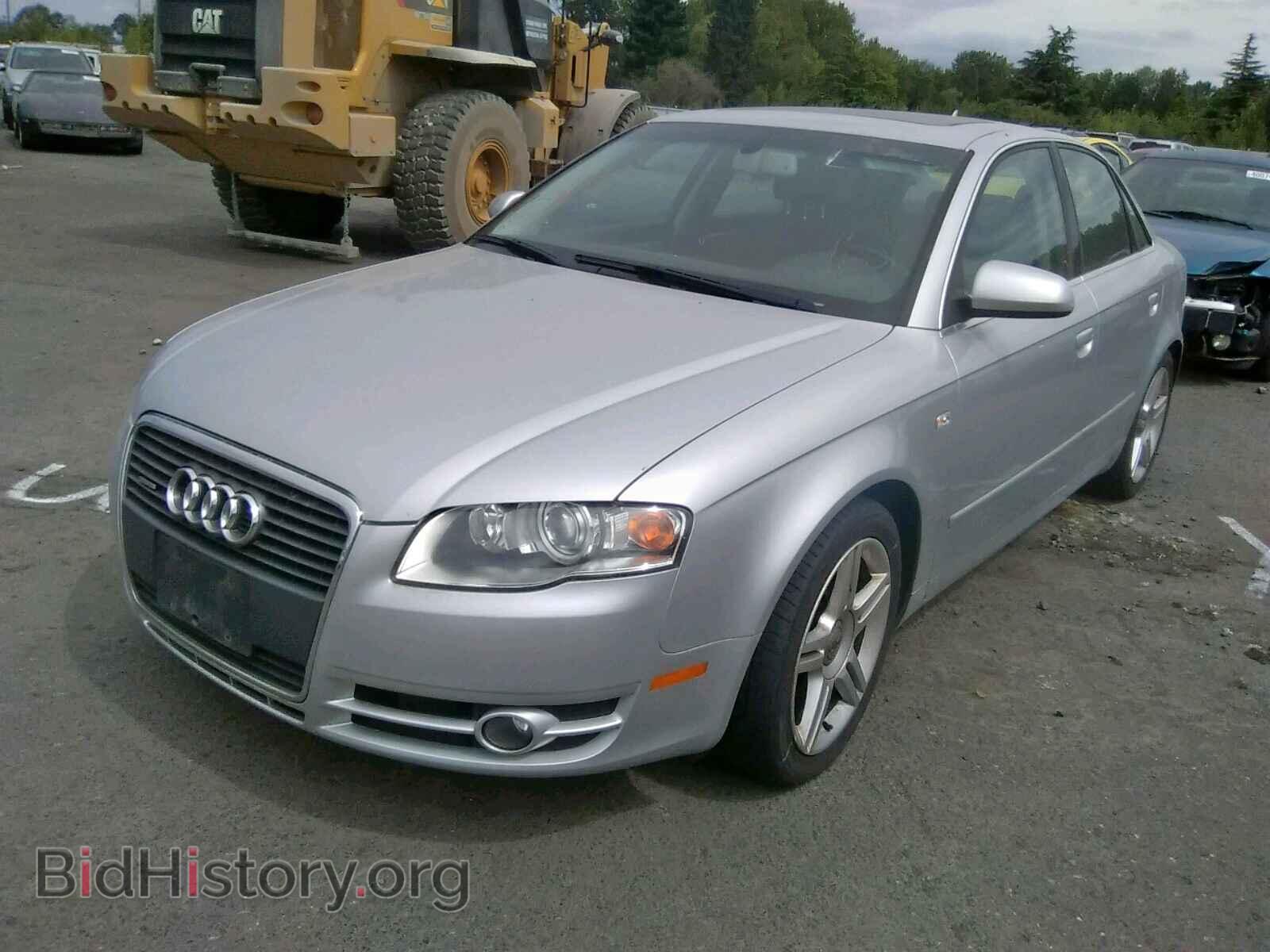 2007 AUDI A4 - VIN: WAUDF78E17A051629 - Фото 2