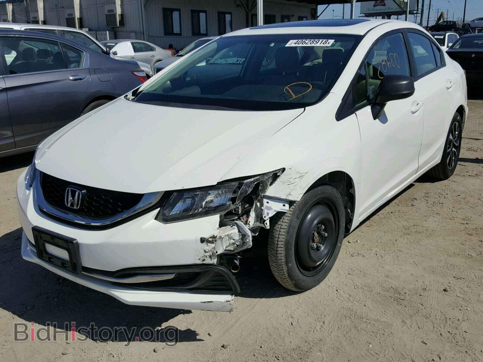 2013 HONDA CIVIC - VIN: 19XFB2F84DE209879 - Фото 2