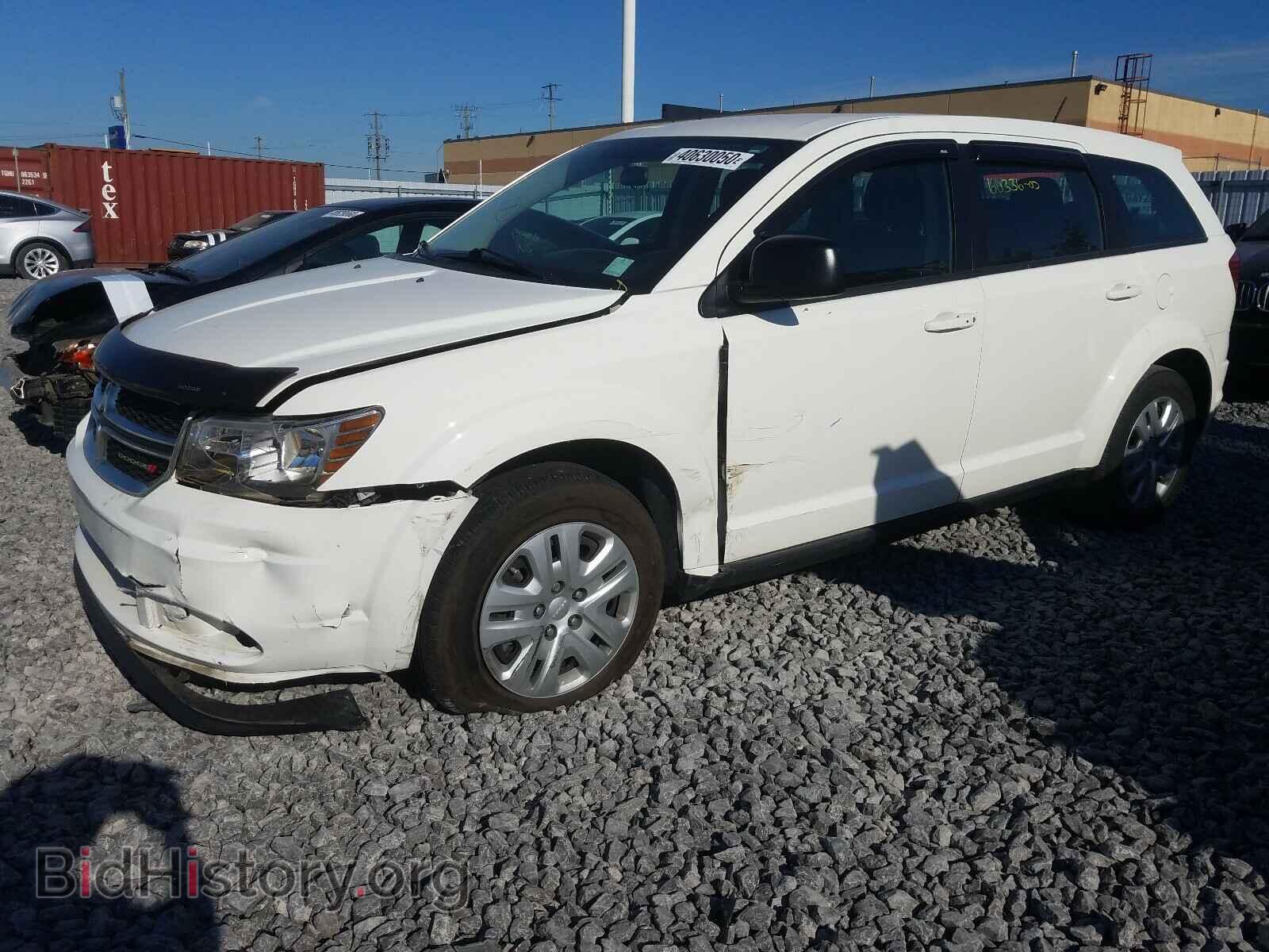 2014 DODGE JOURNEY - VIN: 3C4PDCAB5ET293604 - Фото 2