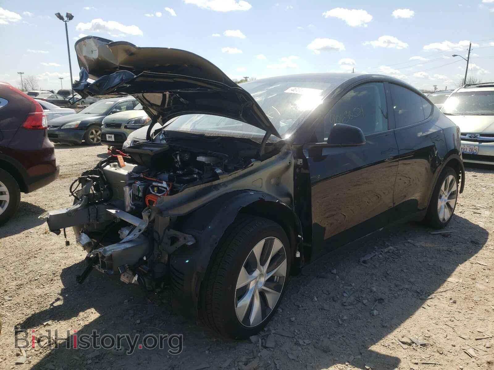 2020 TESLA MODEL Y - VIN: 5YJYGDEE4LF026875 - Photo 2