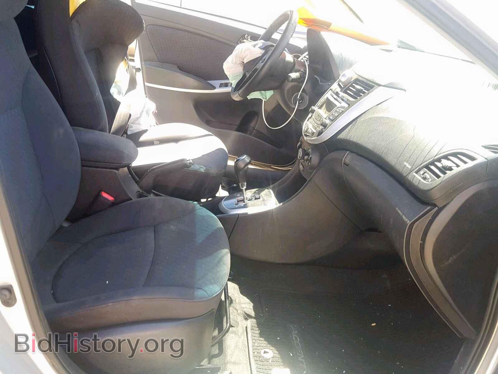 2013 HYUNDAI ACCENT - VIN: KMHCU5AE7DU089844 - Фото 5