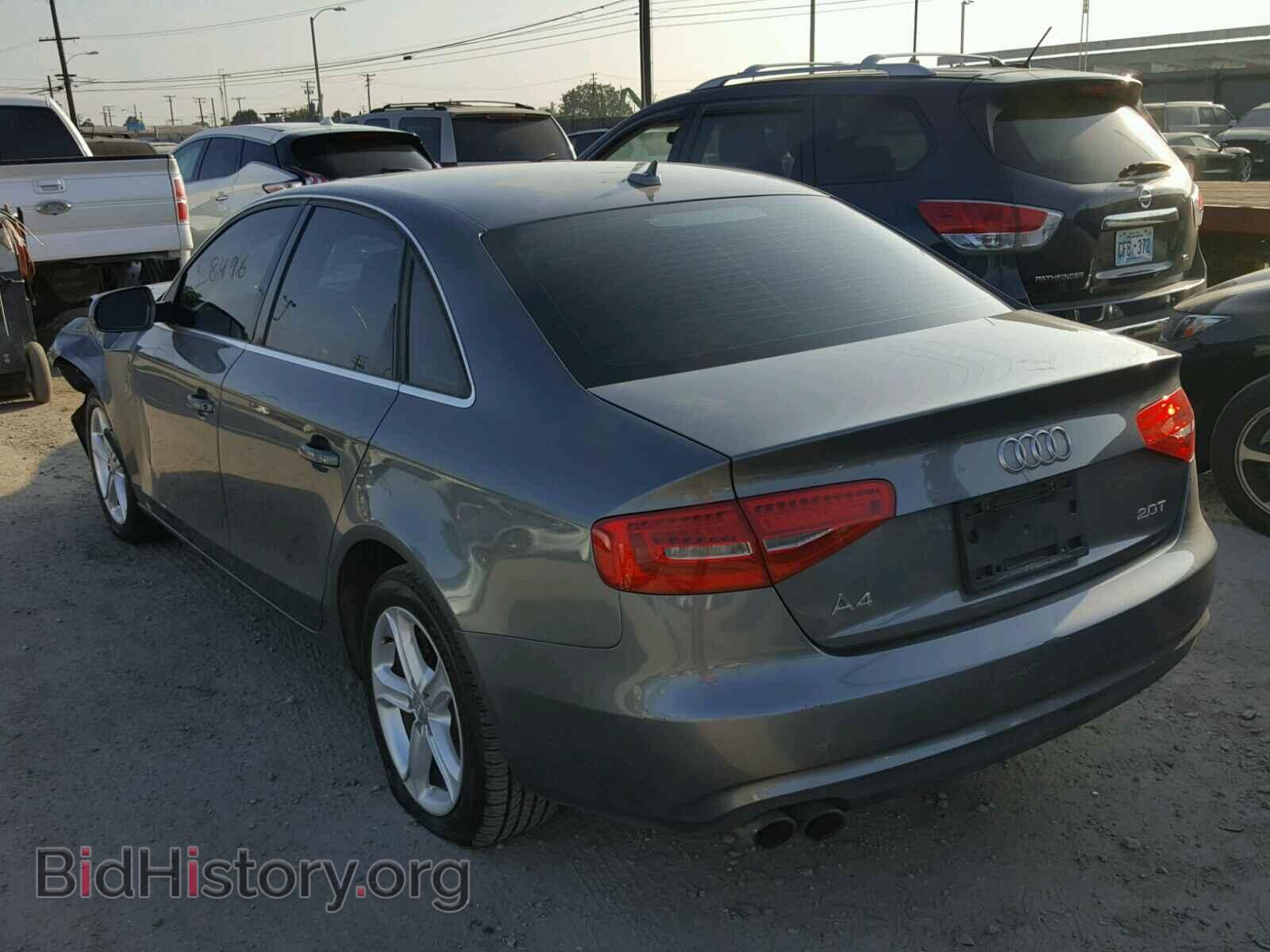 2013 AUDI A4 - VIN: WAUAFAFL2DA109700 - Фото 3