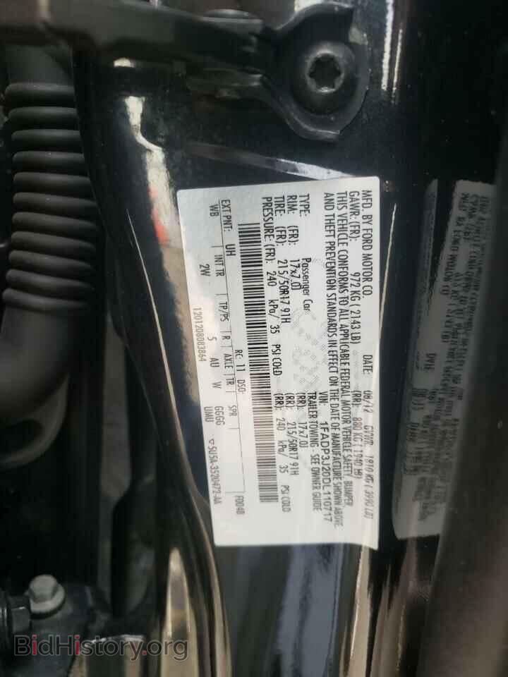 2013 FORD FOCUS - VIN: 1FADP3J20DL110717 - Фото 10