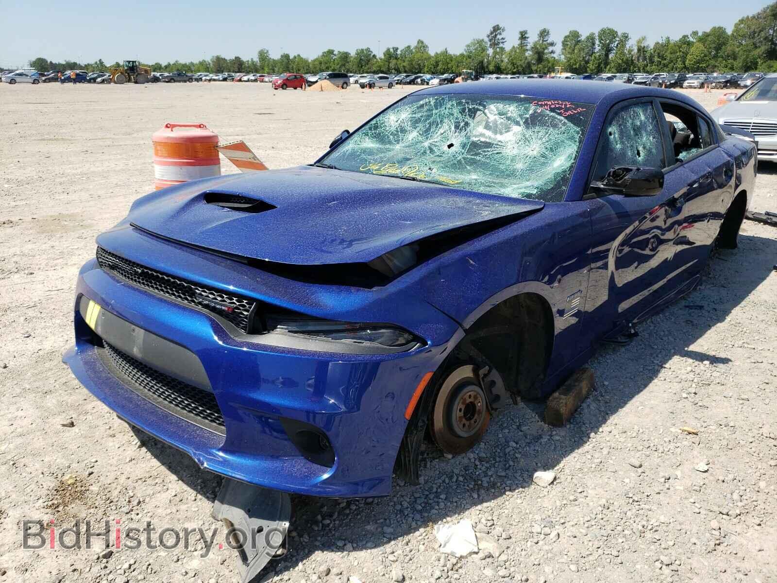 2019 DODGE CHARGER - VIN: 2C3CDXCT2KH738238 - Фото 2
