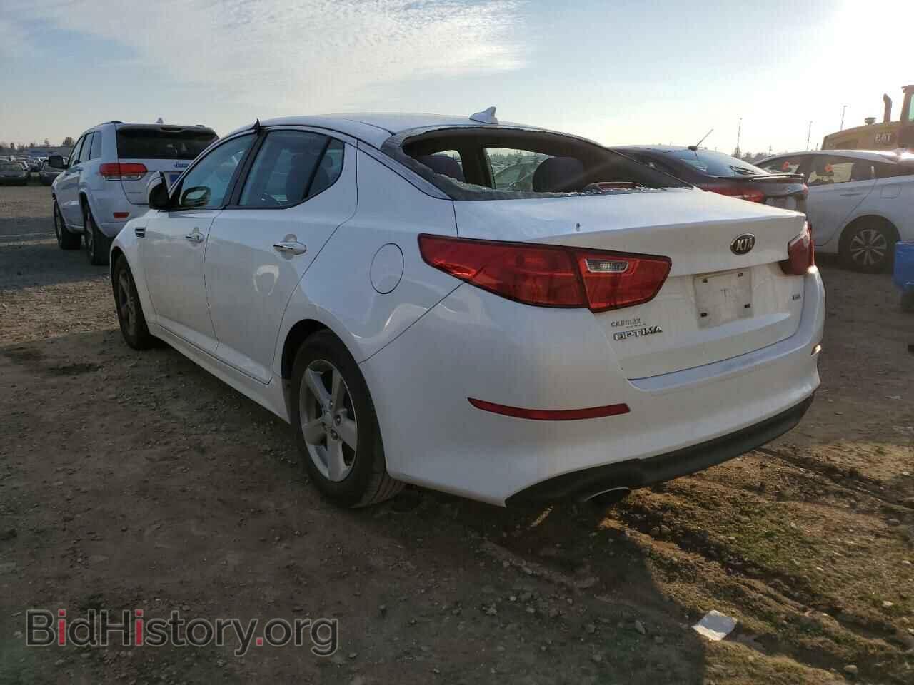 2015 KIA OPTIMA - VIN: KNAGM4A79F5621459 - Фото 2