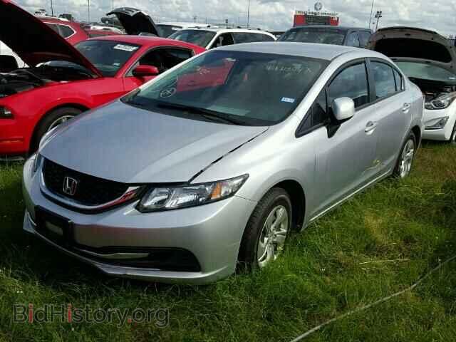 2013 HONDA CIVIC - VIN: 2HGFB2F50DH594269 - Фото 2