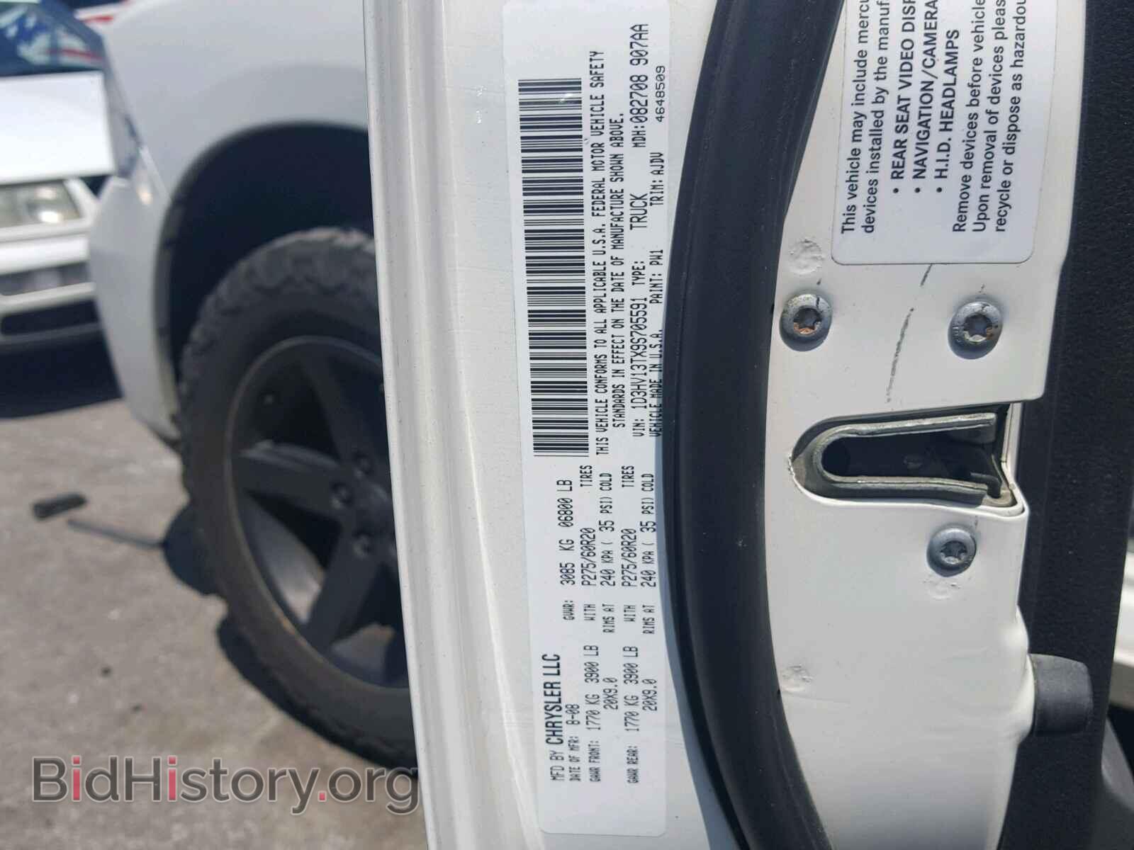 2009 DODGE RAM 1500 - VIN: 1D3HV13TX9S705591 - Фото 10