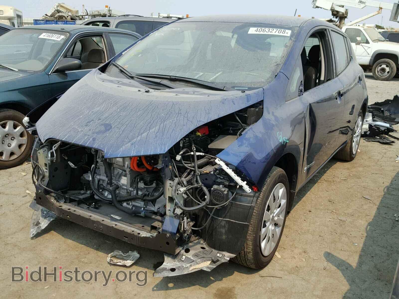 2017 NISSAN LEAF - VIN: 1N4BZ0CP9HC310266 - Фото 2