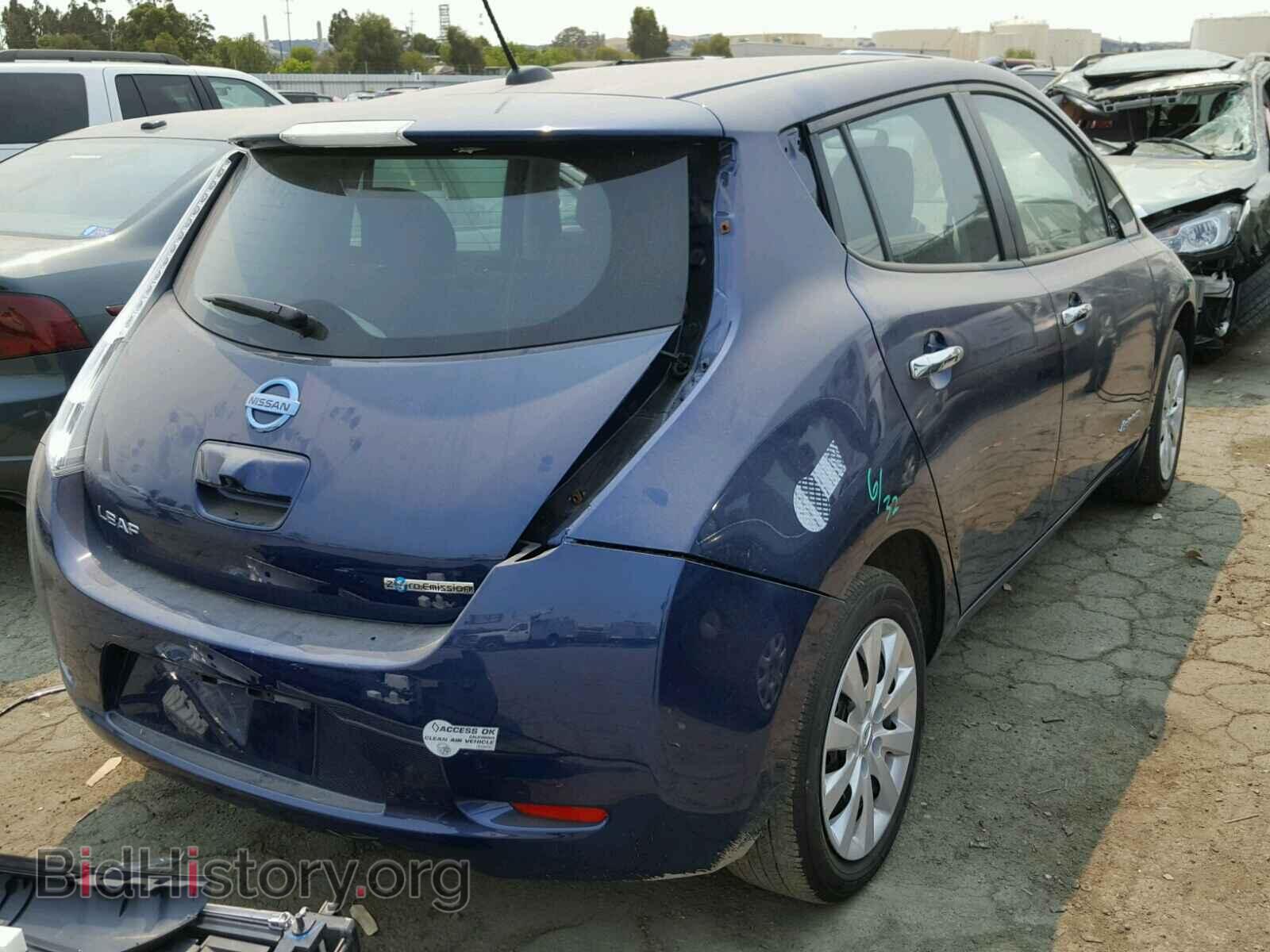 2017 NISSAN LEAF - VIN: 1N4BZ0CP9HC310266 - Фото 4