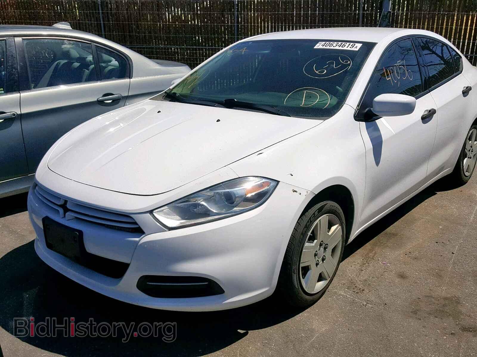 2013 DODGE DART - VIN: 1C3CDFAA9DD285165 - Фото 2