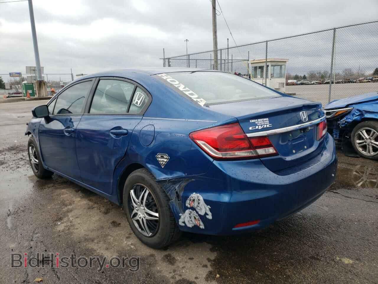 2014 HONDA CIVIC - VIN: 2HGFB2F5XEH553472 - Фото 3
