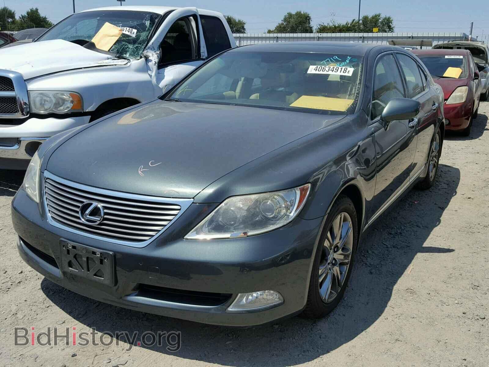 2007 LEXUS LS460 - VIN: JTHBL46F375017180 - Фото 2