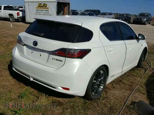 2012 LEXUS CT 200 - VIN: JTHKD5BH1C2053147 - Фото 4