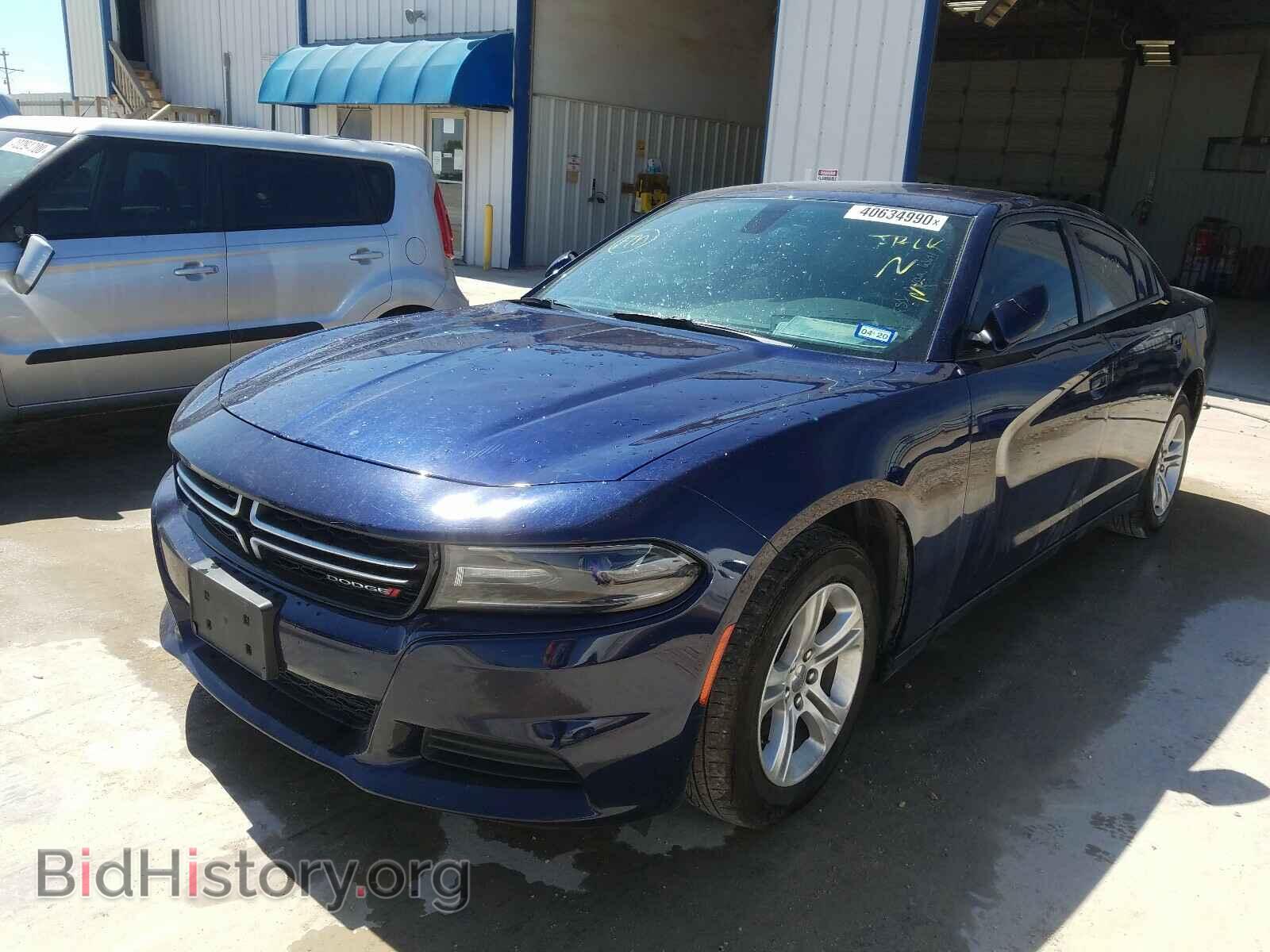 2015 DODGE CHARGER - VIN: 2C3CDXBG2FH778670 - Фото 2