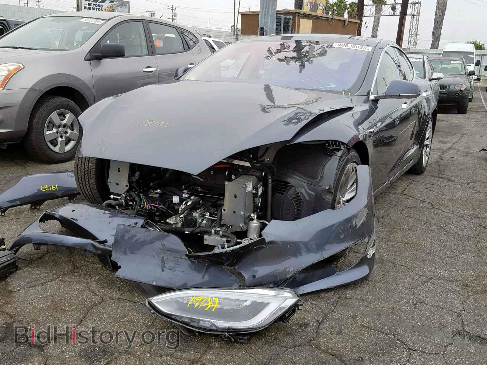 2017 TESLA MODEL S - VIN: 5YJSA1E10HF221673 - Фото 2