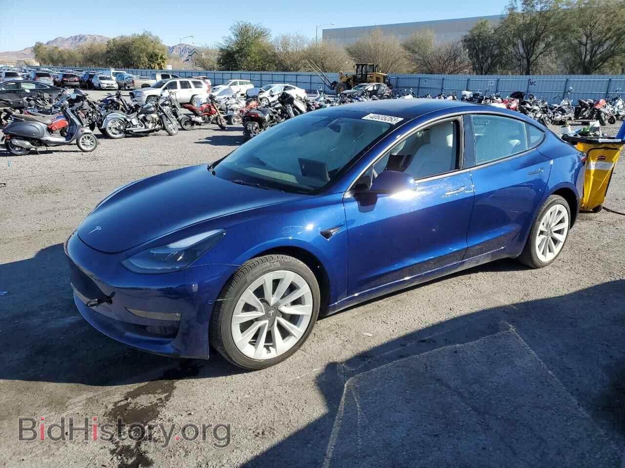 Photo 5YJ3E1EB4NF139135 - TESLA MODEL 3 2022