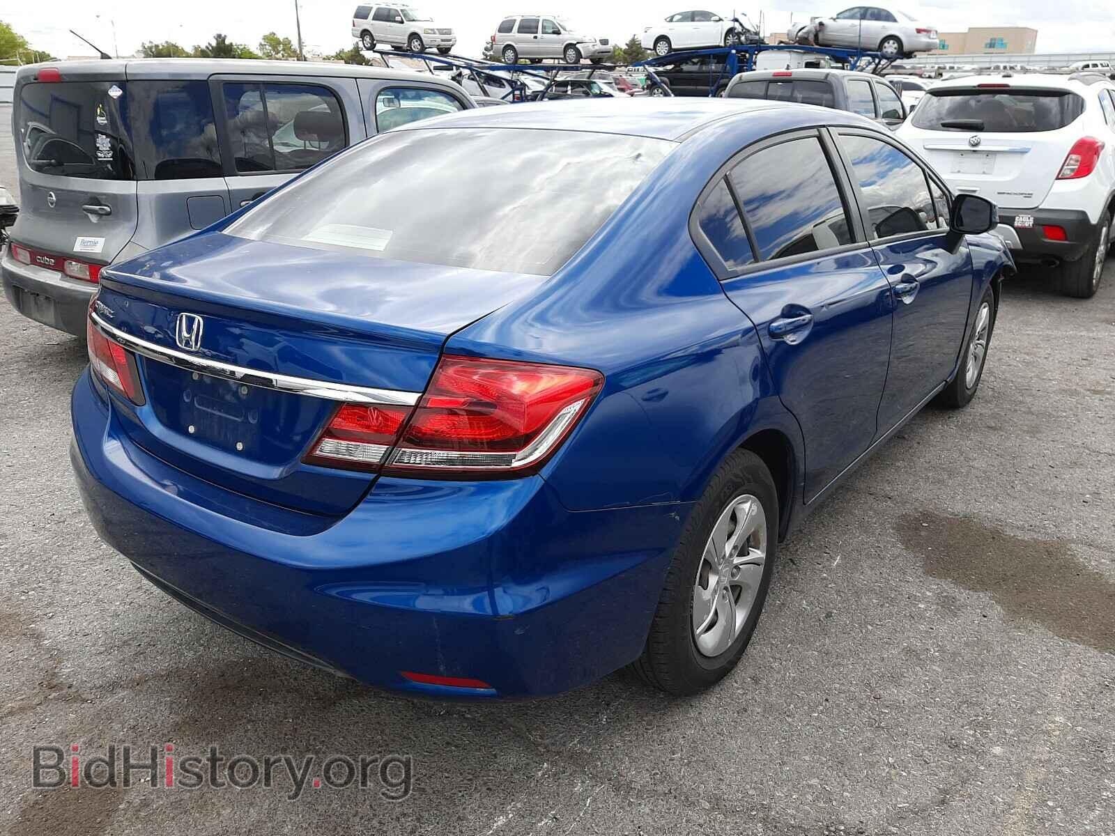 2013 HONDA CIVIC - VIN: 2HGFB2F59DH566597 - Фото 4