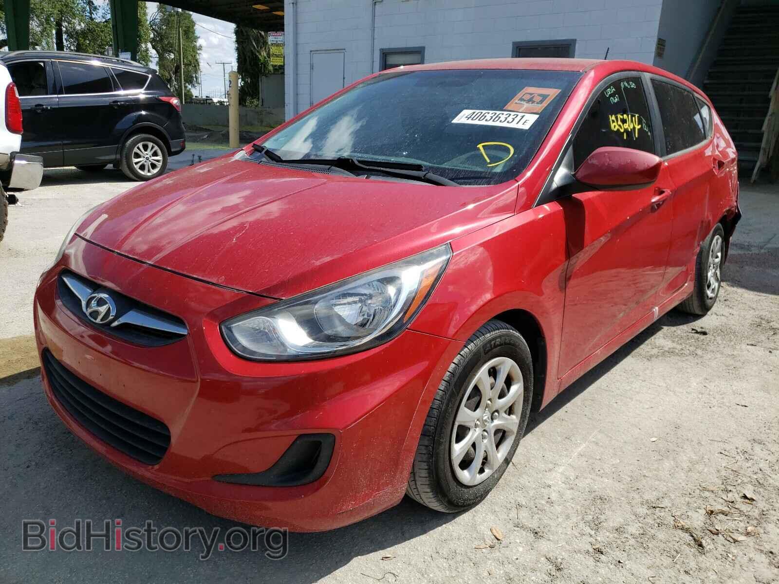 2012 HYUNDAI ACCENT - VIN: KMHCT5AE2CU057188 - Фото 2