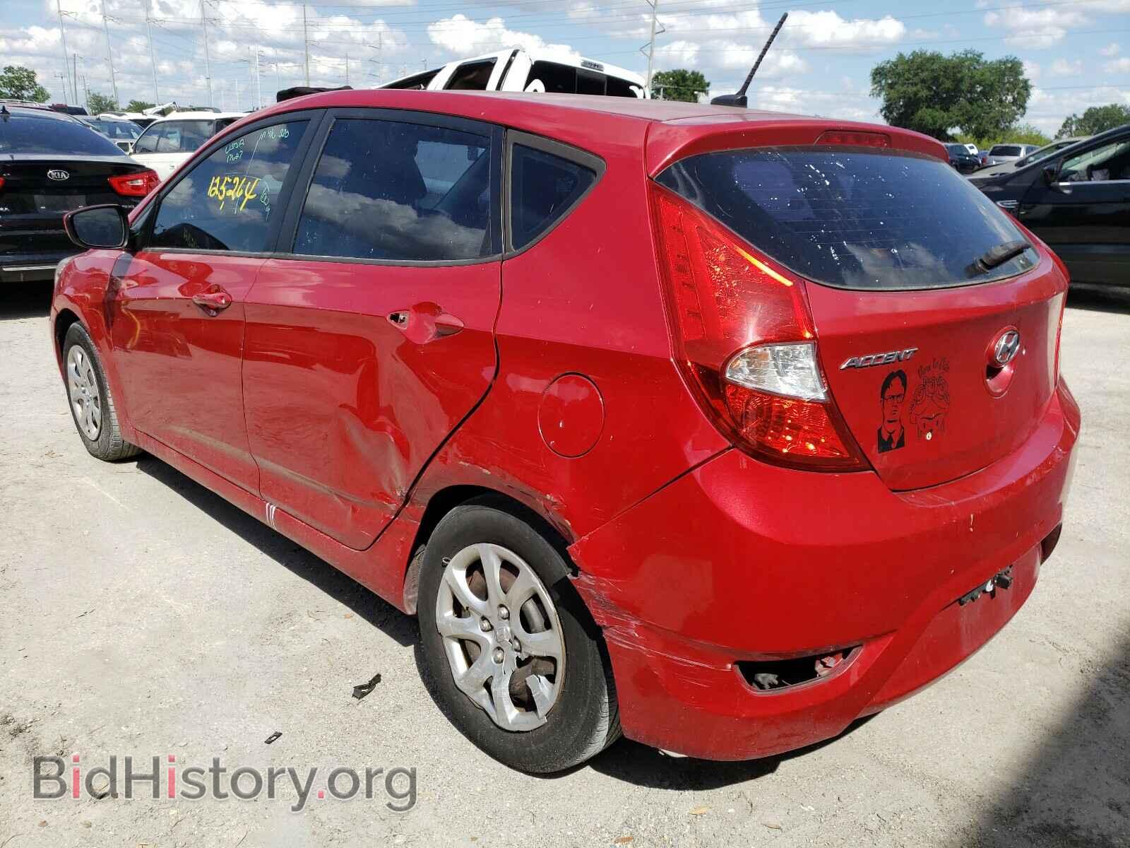 2012 HYUNDAI ACCENT - VIN: KMHCT5AE2CU057188 - Фото 3