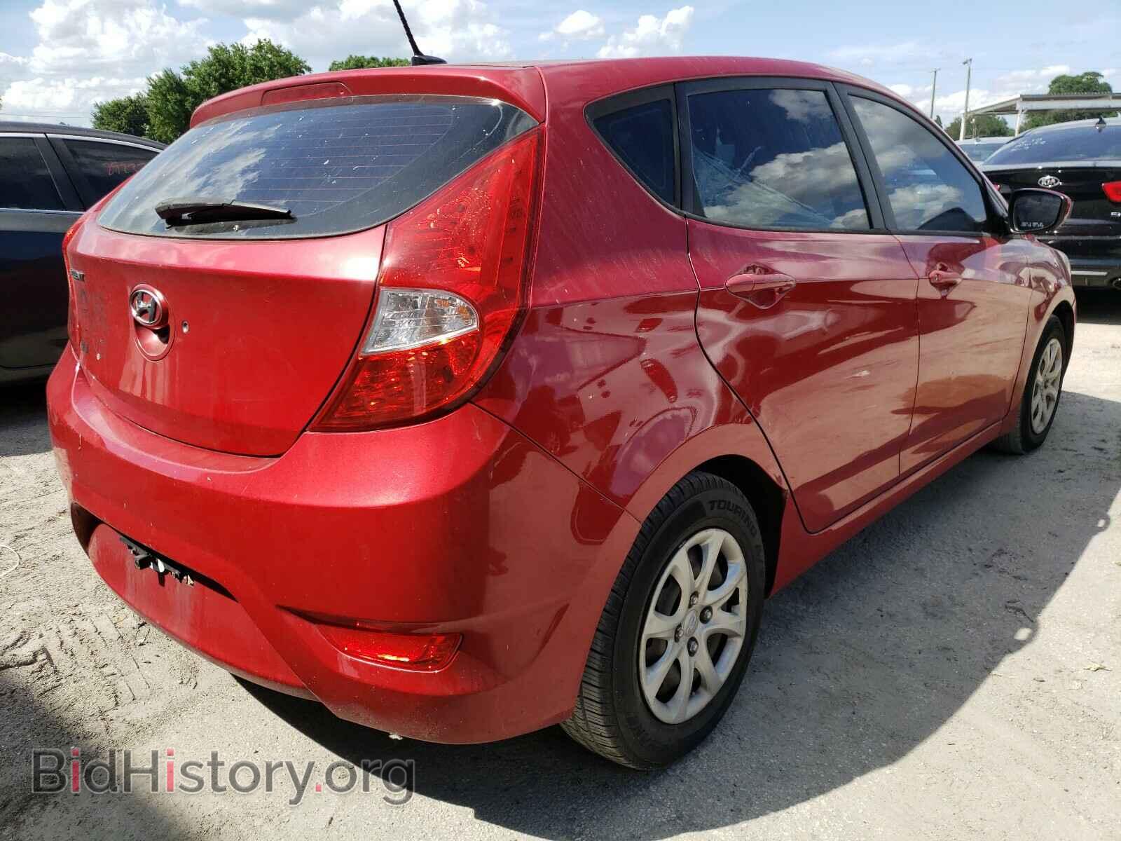 2012 HYUNDAI ACCENT - VIN: KMHCT5AE2CU057188 - Фото 4