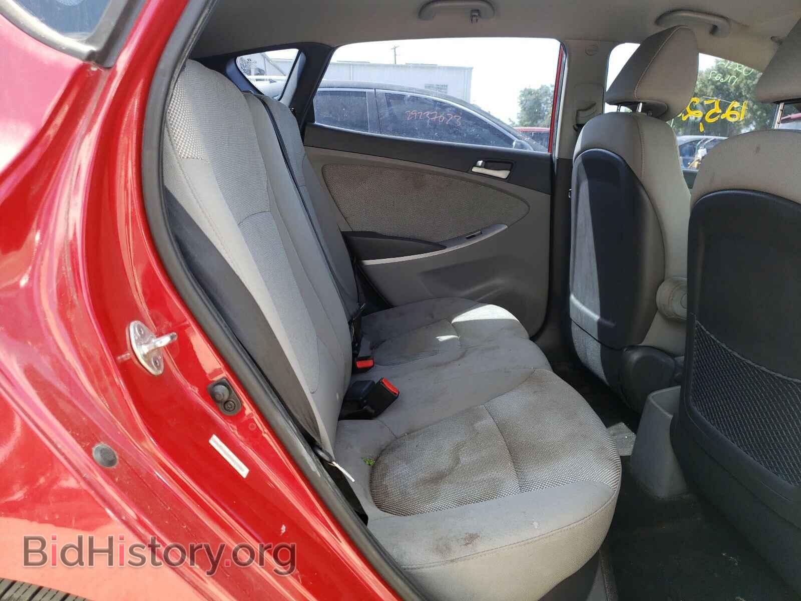 2012 HYUNDAI ACCENT - VIN: KMHCT5AE2CU057188 - Фото 6