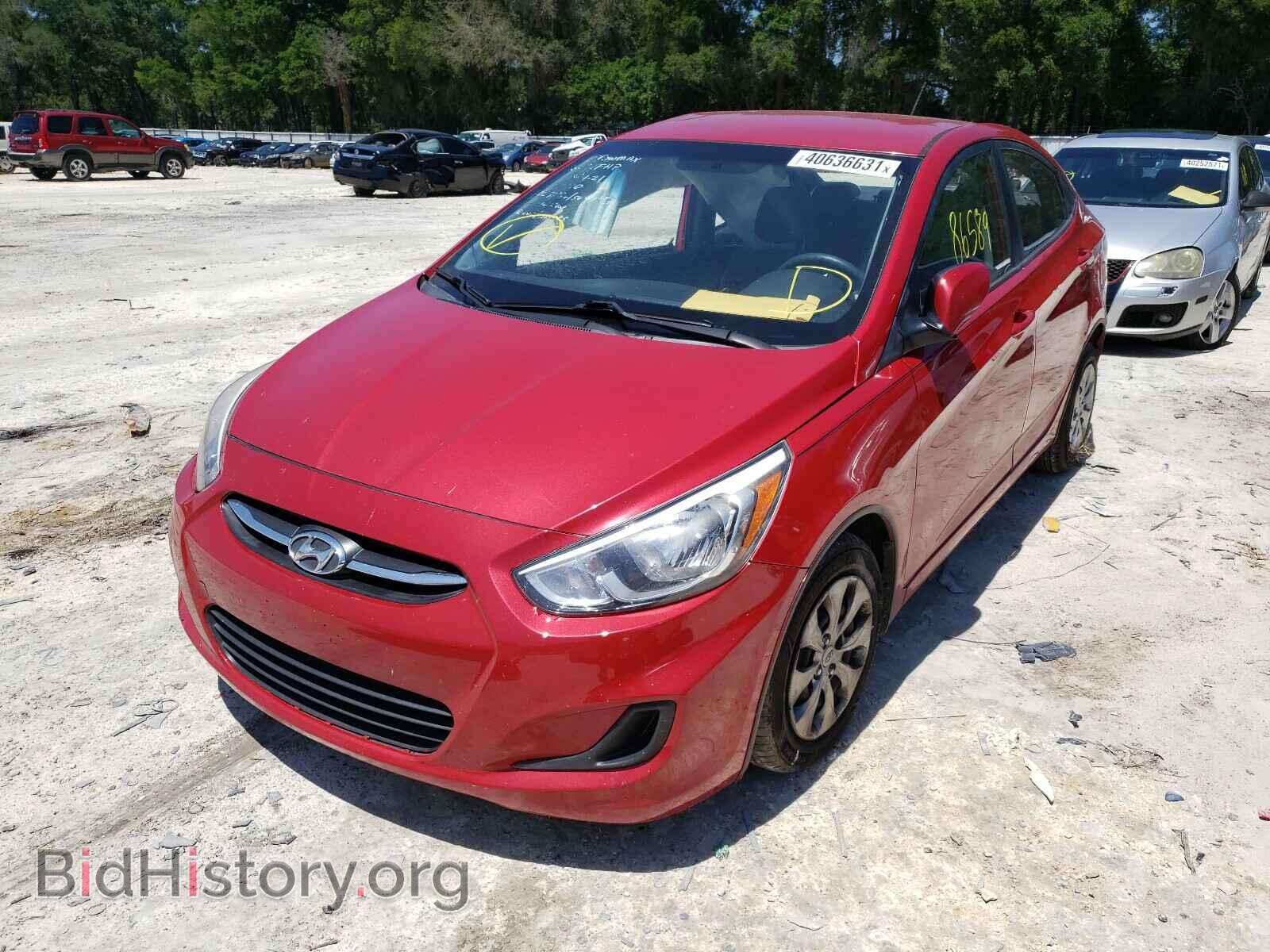 2016 HYUNDAI ACCENT - VIN: KMHCT4AEXGU998713 - Фото 2