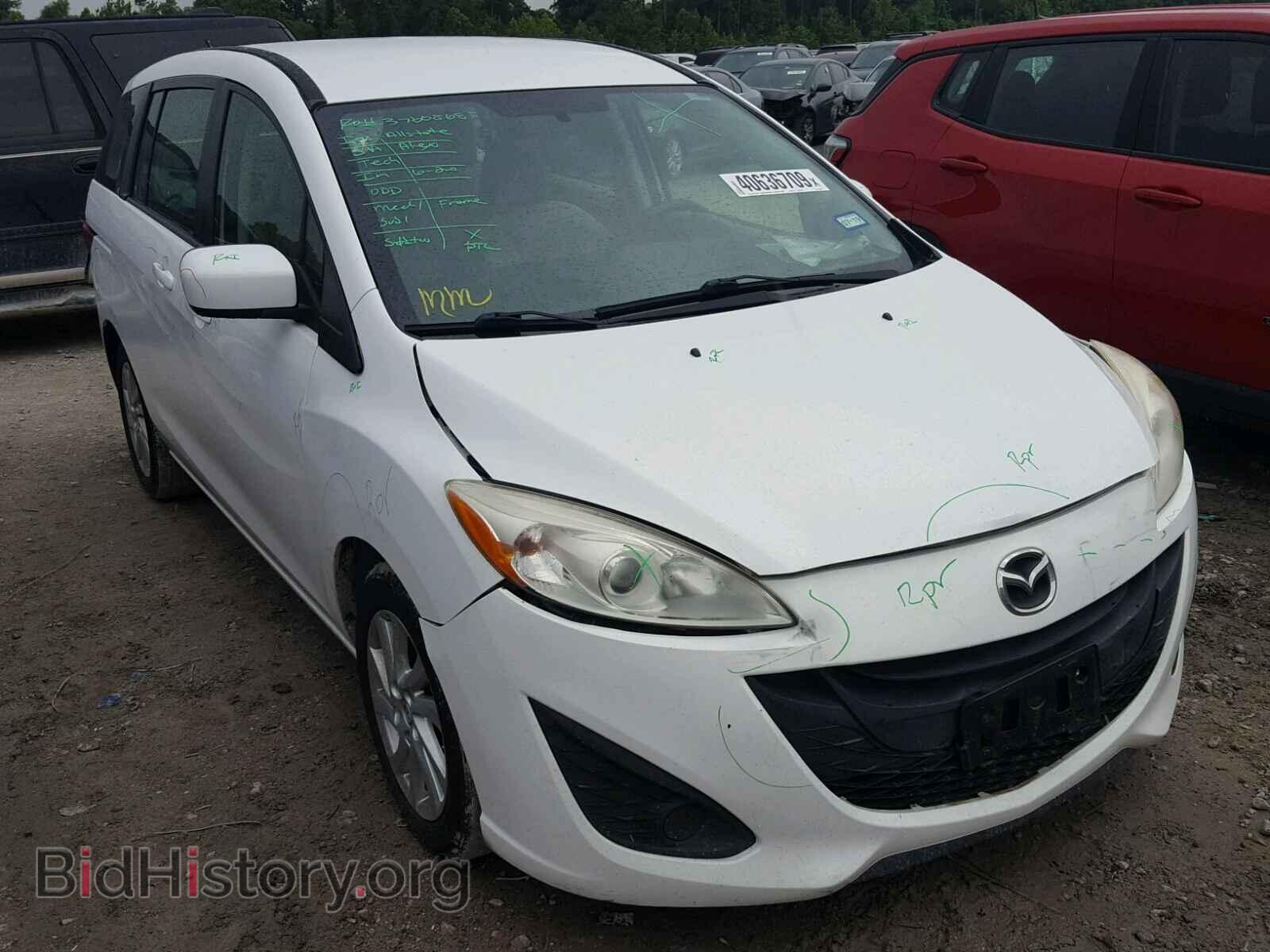 Фотография JM1CW2BL4C0108060 - MAZDA 5 2012