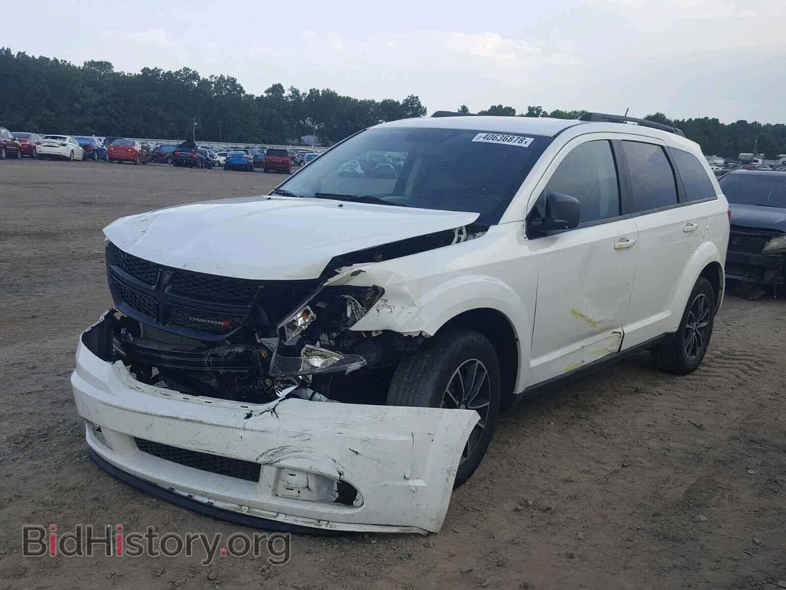 2017 DODGE JOURNEY SE - VIN: 3C4PDCAB1HT637434 - Фото 2