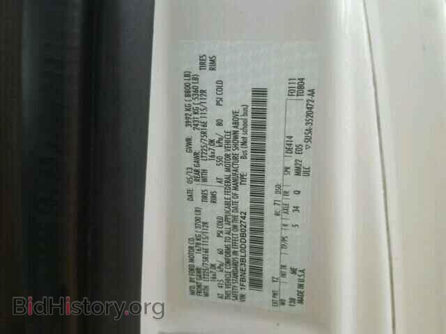2013 FORD ECONOLINE - VIN: 1FBNE3BL0DDB02742 - Фото 10