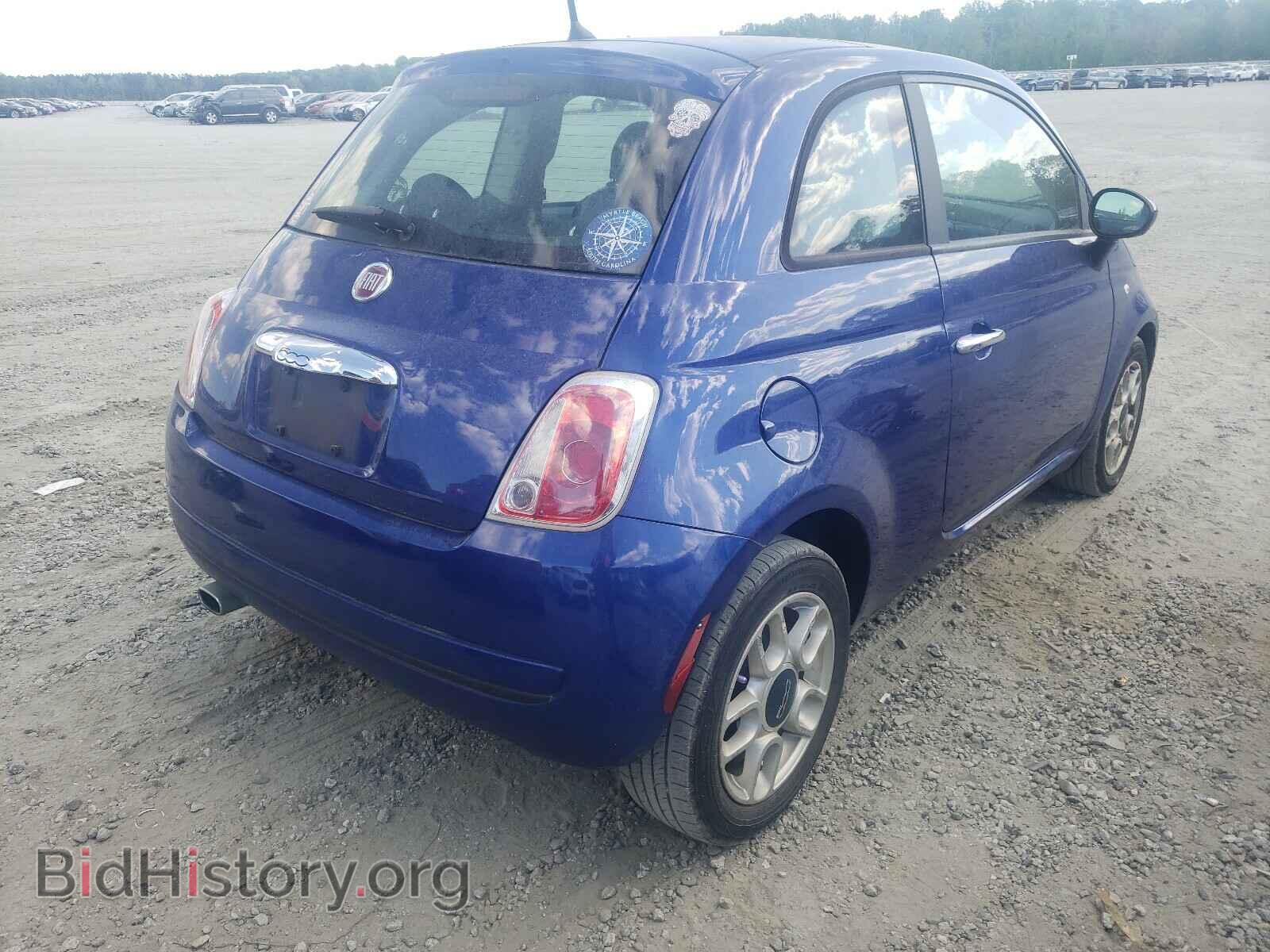 2012 FIAT 500 - VIN: 3C3CFFAR3CT363688 - Фото 4