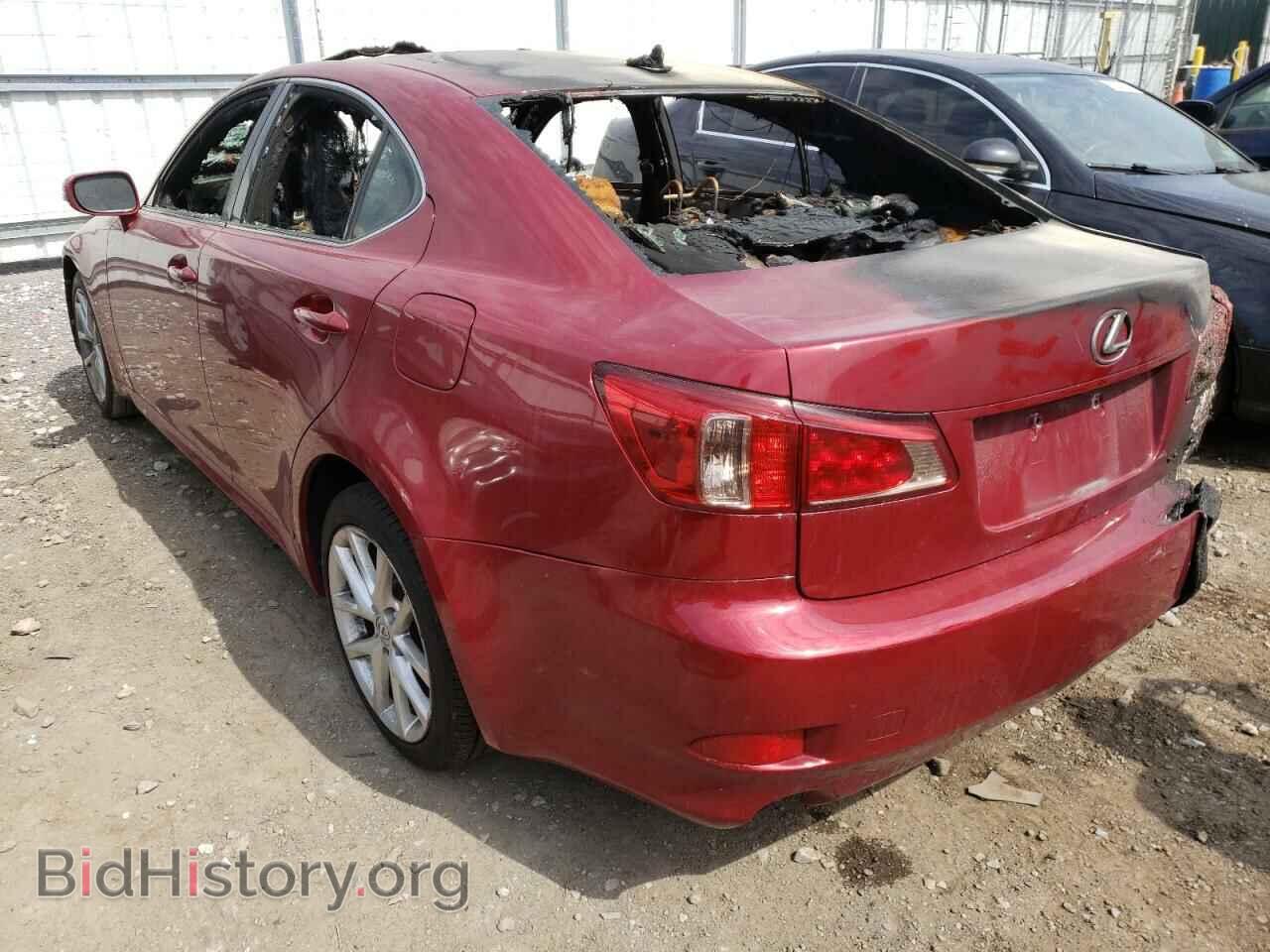 2012 LEXUS IS - VIN: JTHCF5C24C5060505 - Фото 3