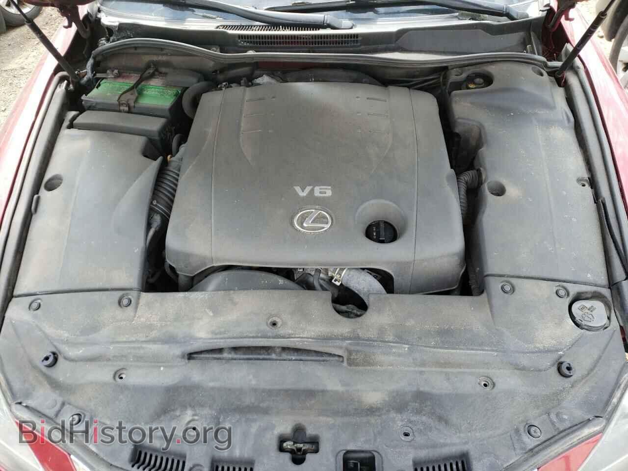 2012 LEXUS IS - VIN: JTHCF5C24C5060505 - Фото 7