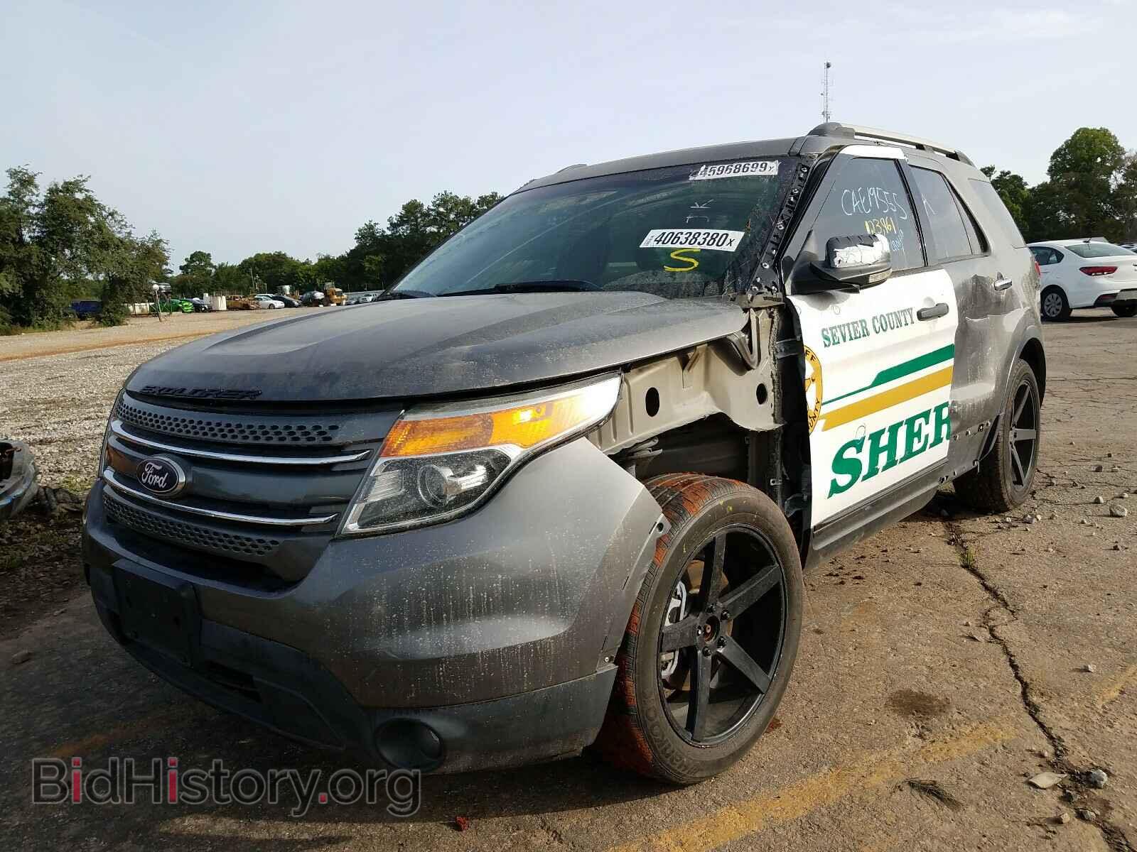 2012 FORD EXPLORER - VIN: 1FMHK7F84CGA41306 - Фото 2