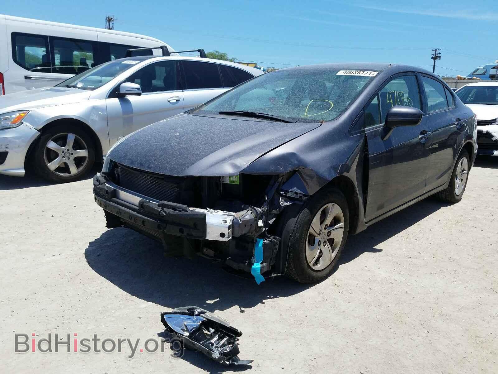 2015 HONDA CIVIC - VIN: 2HGFB2F50FH557970 - Фото 2