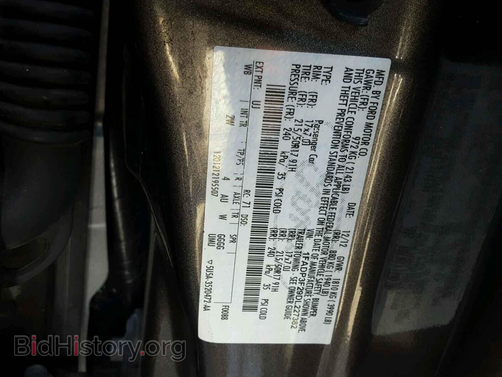 2013 FORD FOCUS - VIN: 1FADP3F29DL227382 - Photo 10